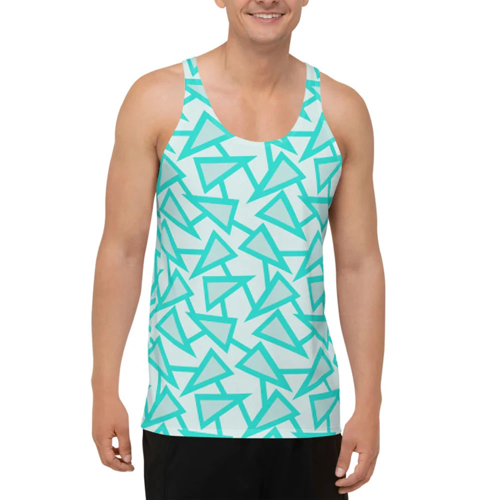 Wholesale OEM New Design Sublimation Tank Top Original Cotton Breathable Soft Sublimation Tank Top High Quality Summers Tank Top