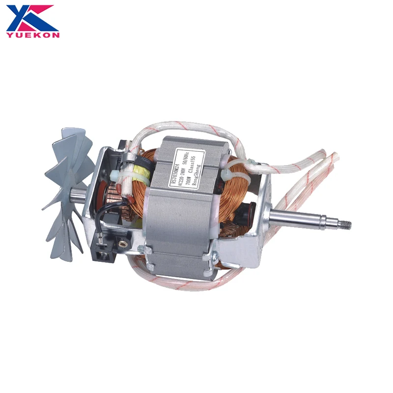 customized factor price pure copper or  aluminum wire 7625 7630 7635 Juicer machine motor 500W 350W 400W 450W ac motor