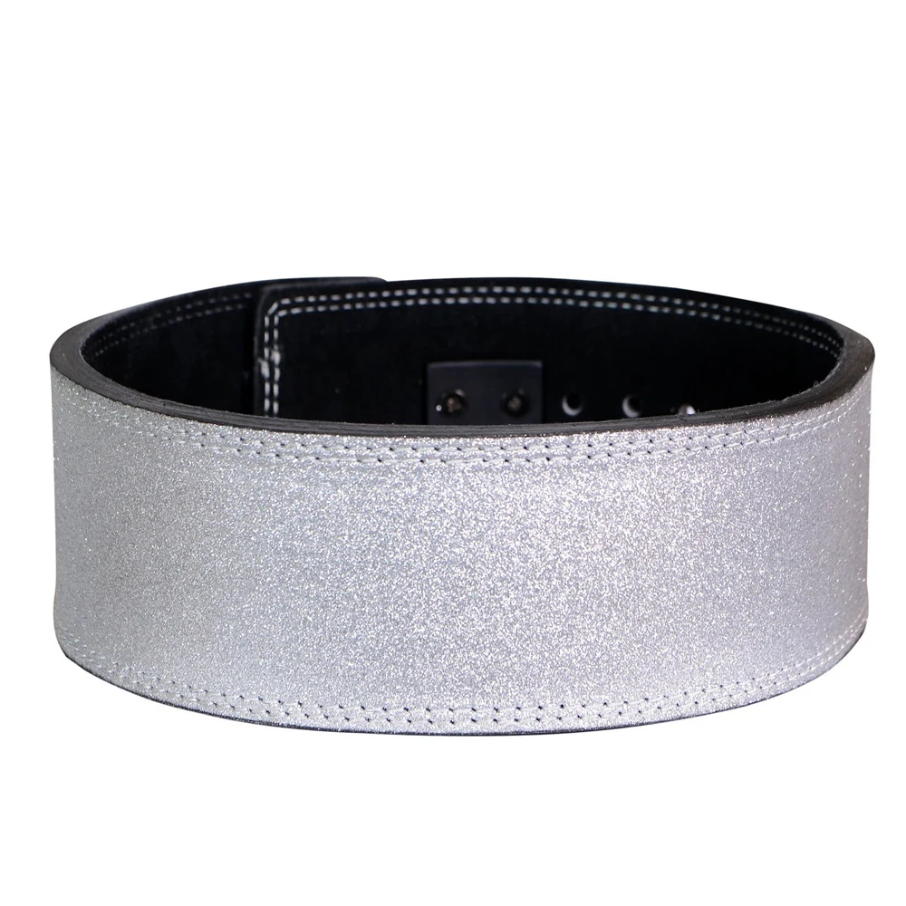 Hot sale Best quality custom grey  lever belt / back support weightlifting lever buckle belt adjustable