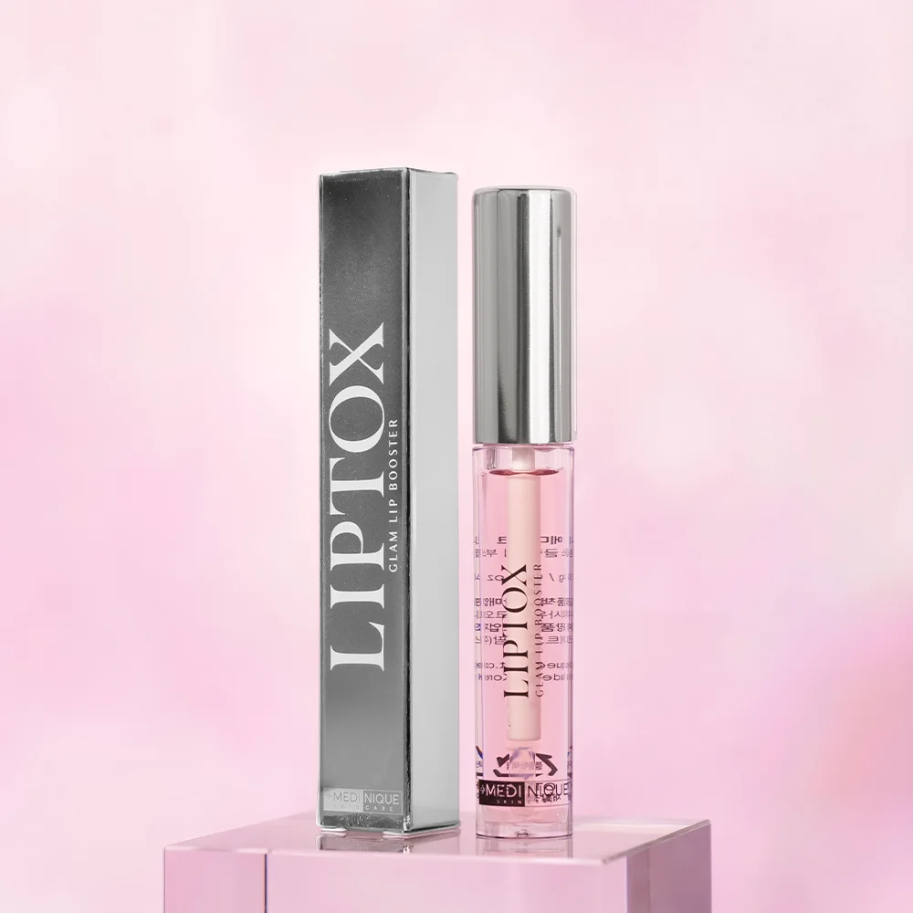 Корейский косметический продукт для ухода за кожей medinique liptox glam блеск губ