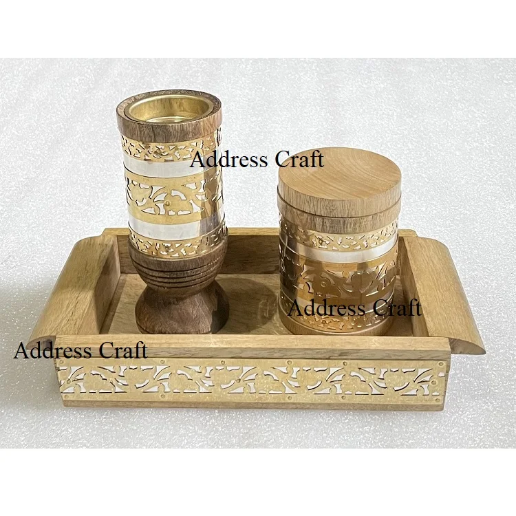Arabic Style Wood Resin Mubkhar Burner Oud Factory Direct Selling Incense Burner Home Decor Handmade Resin Oud Burner Mubakhar