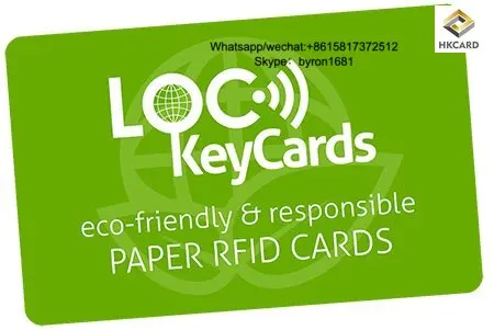 Programmable RFID hotel access card smart card compatible with MIWA SALTO lock key card