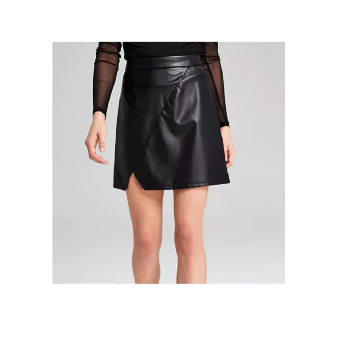 Fashionable 2023 Collection Girls Leather Mini Skirt Collection Available In Lowest Wholesale Prices On Sale