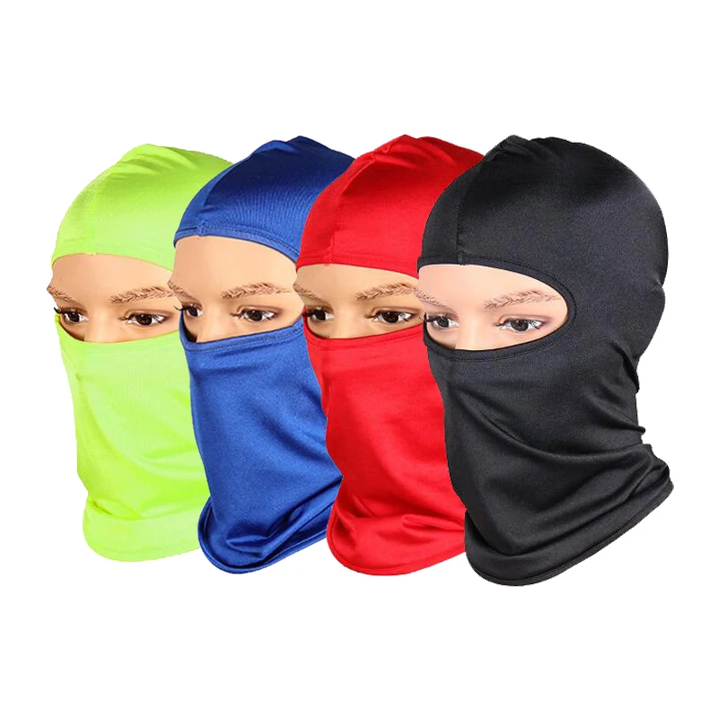 Wholesale Custom Design Embroidered 3 Hole Full Cover Face Bandit Rappers Knit Balaclava with Embroidery Logo