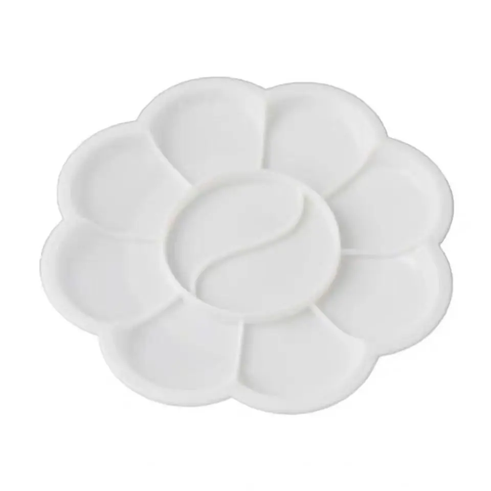 Fine art art palette  painting watercolor acrylic paint palette small plum blossom palette