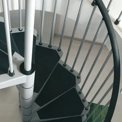 Professional Manufacture Wrought Iron Staircase Indoor Iron Spiral Staircase Design