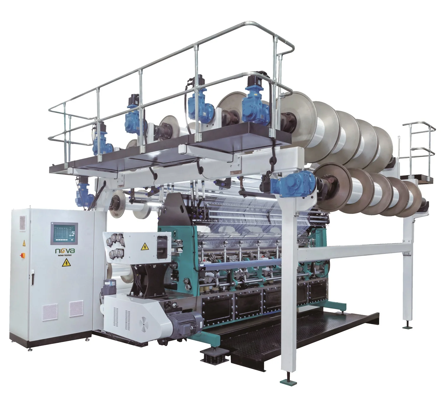 CUSTOM-MADE Changzhou Nova  Spacer Fabric Machine Sandwich Spacer Double Needle Bar Raschel Machine