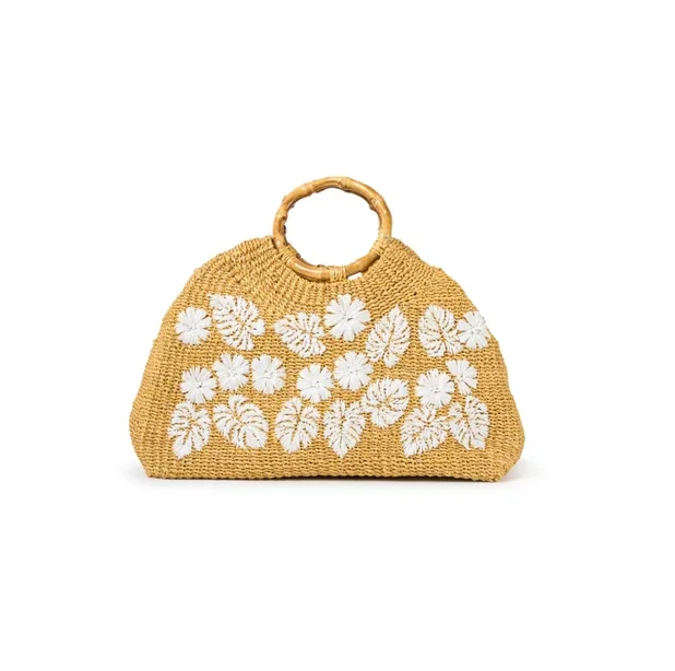 New design Bohemian Hand Knitted Crochet Handbag Purse Designer look Wool Yarn Crochet Tote Bag Pattern for sale