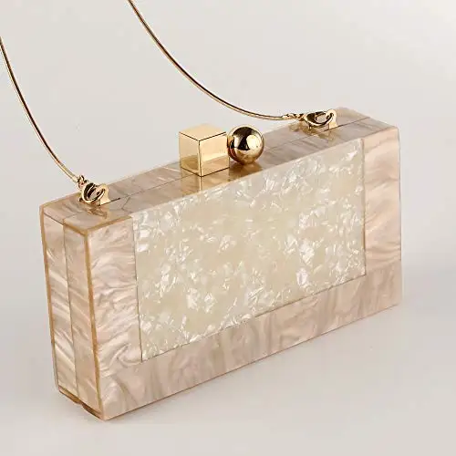 High Quality Latest Design Fashionable Party Wear Resin Evening Bag  for Women Give Look Classic Buy From S R EXPORTS