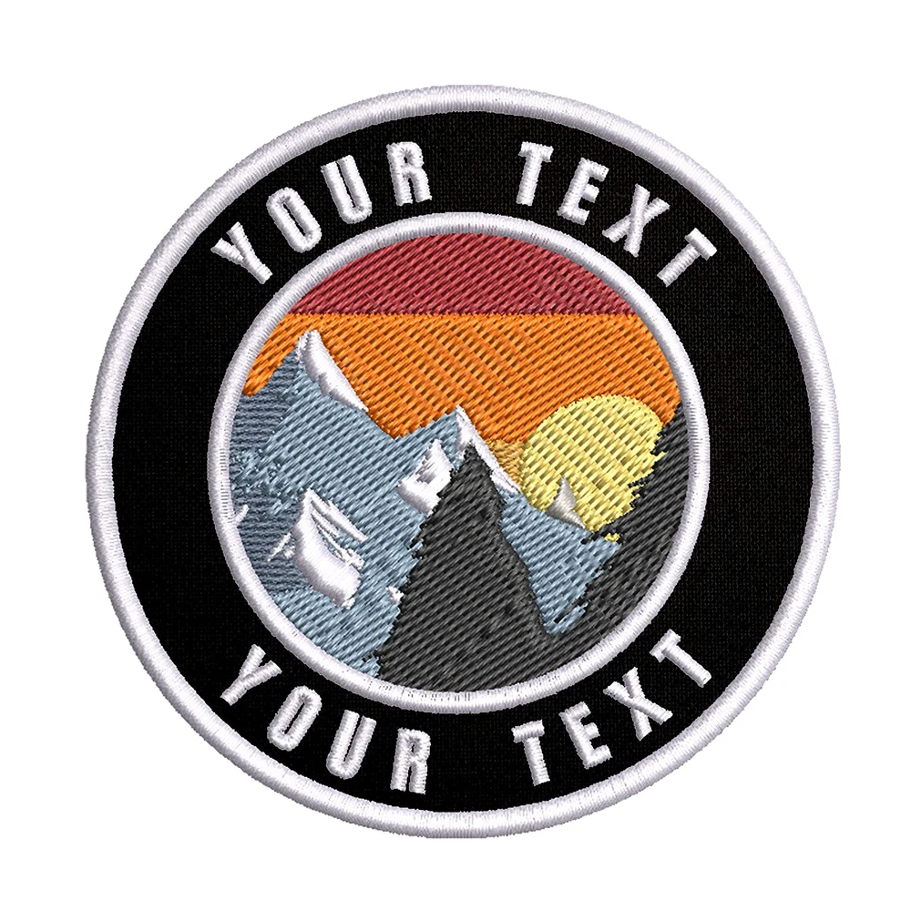 Machine made Decorative Super hero Embroidered Patch iron on back custom school patches in Low price