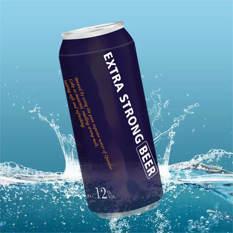 OEM 12% Strong lager beer Private label alcoholic beverages filling