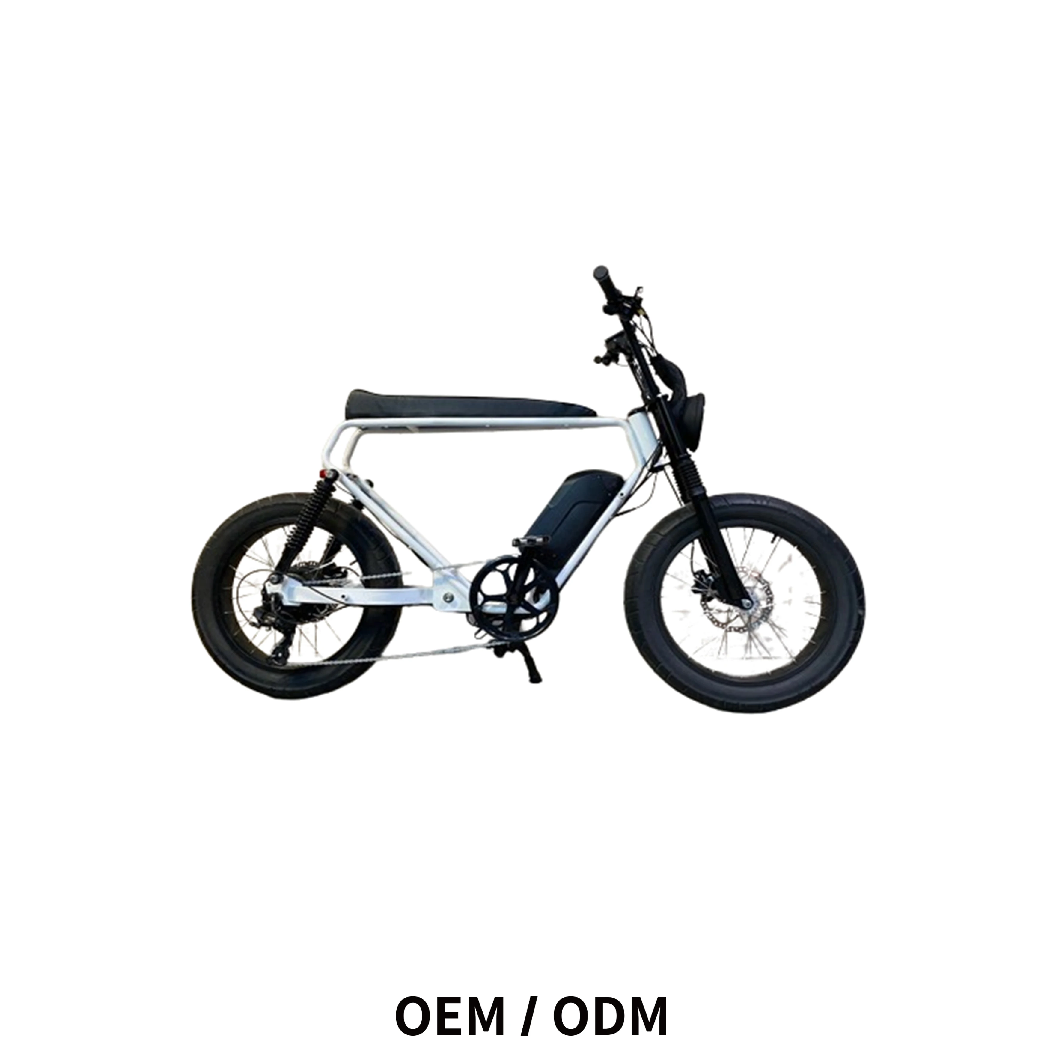 Factory D1 20x4 Inch 48V 500W Hybrid Electric City Bike with Strong Frame 48V Lithium Battery Fat Tire 500W Powerful E-Bike