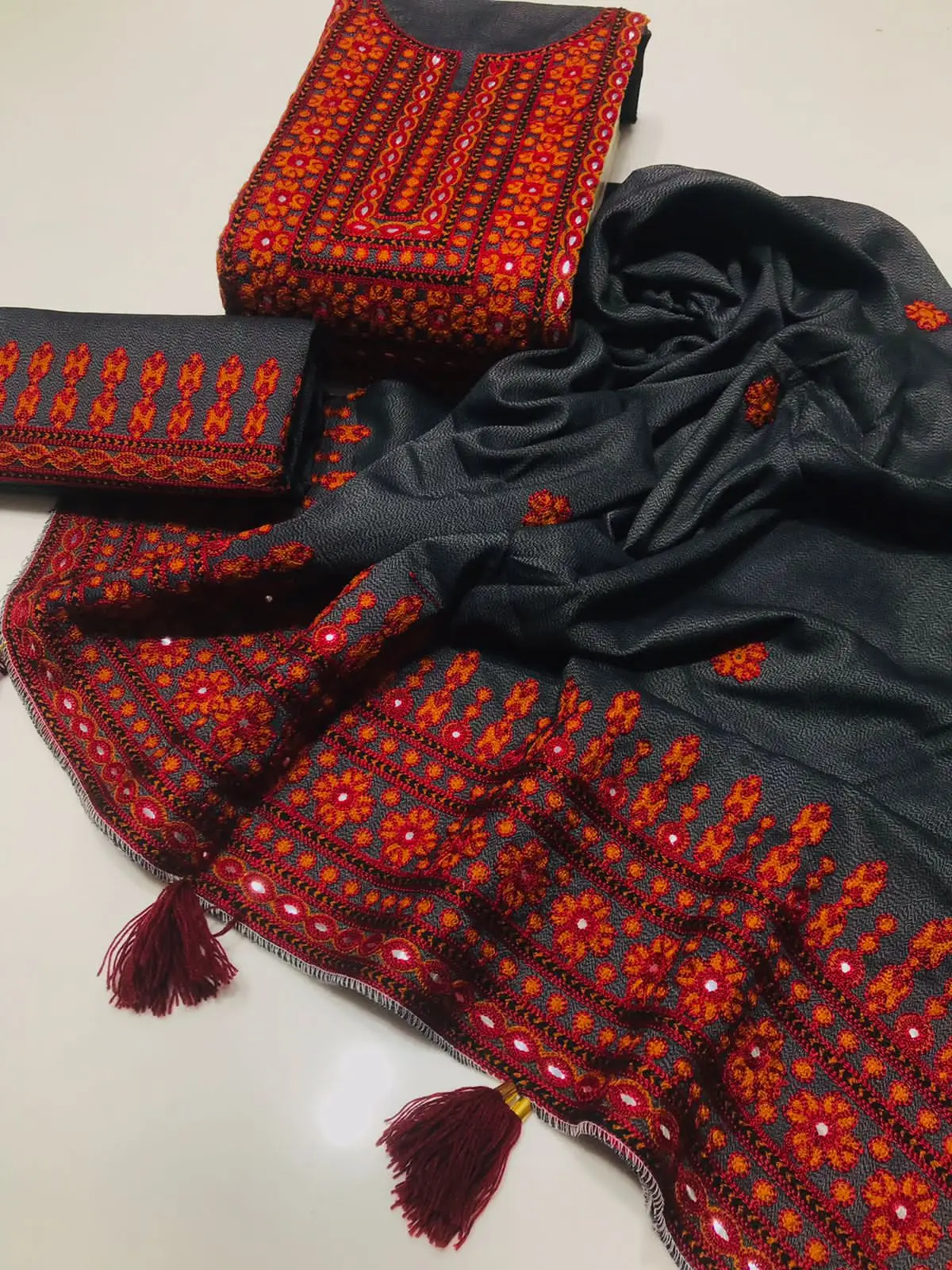 Punjabi style women shalwar suit