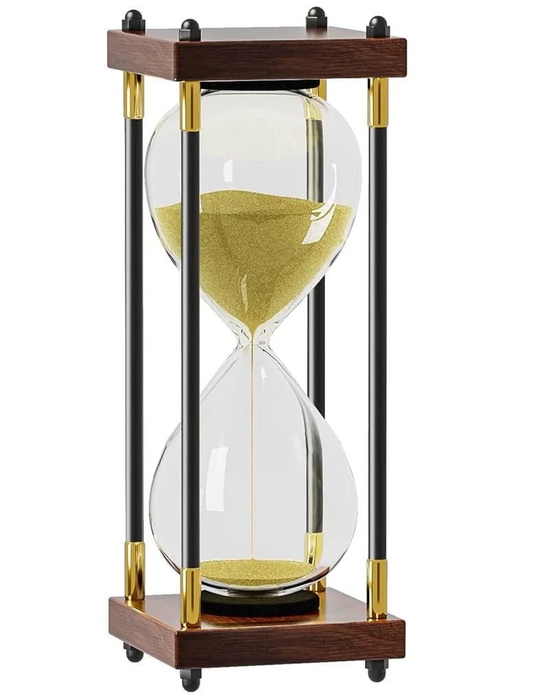Top Trending Product Hour glass timer Best Selling Home Decor Wooden Sand Timer For home office Use.