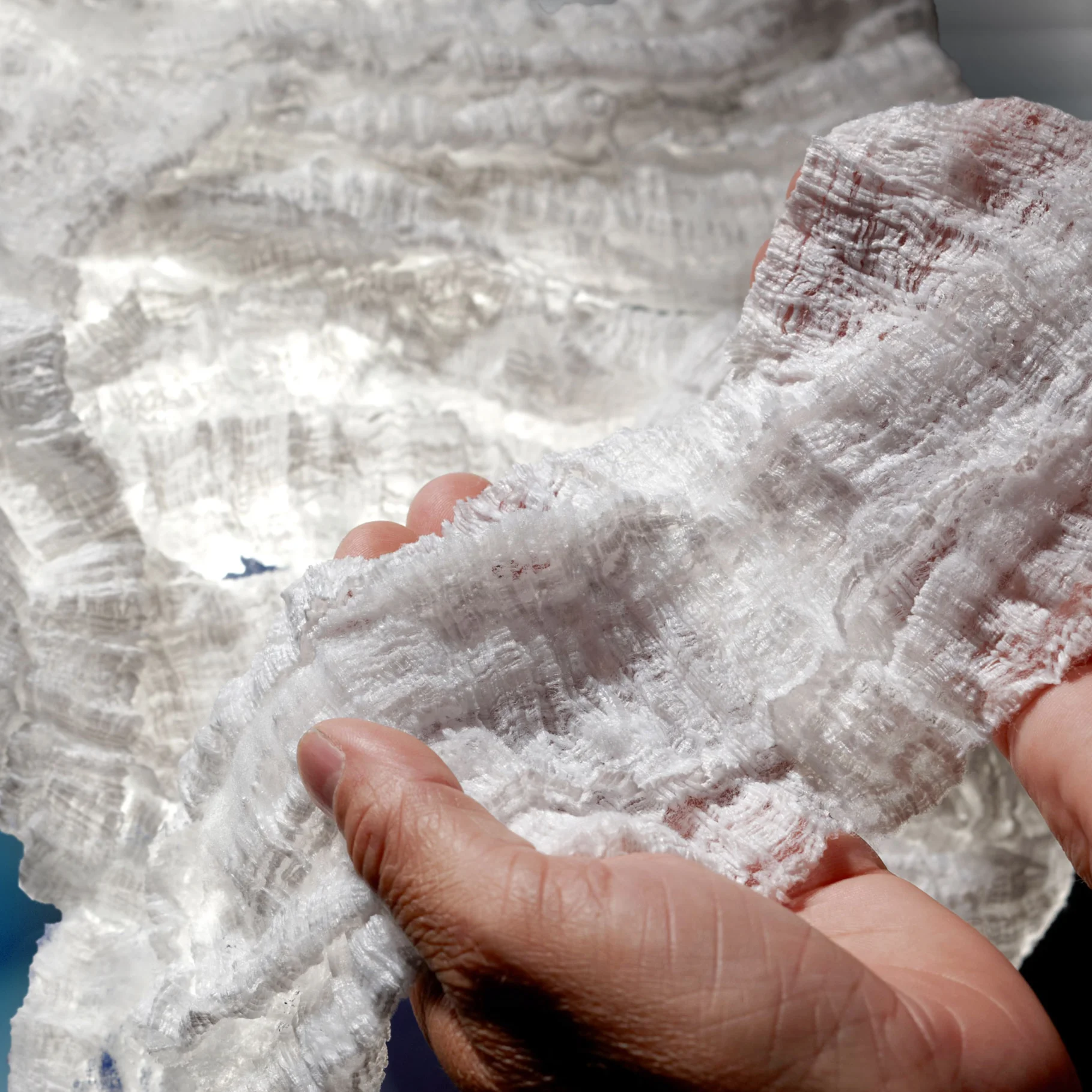 Food Grade Clean Odorless Unbleached Chemical Raw Material Acetate Tow For Filter Rods