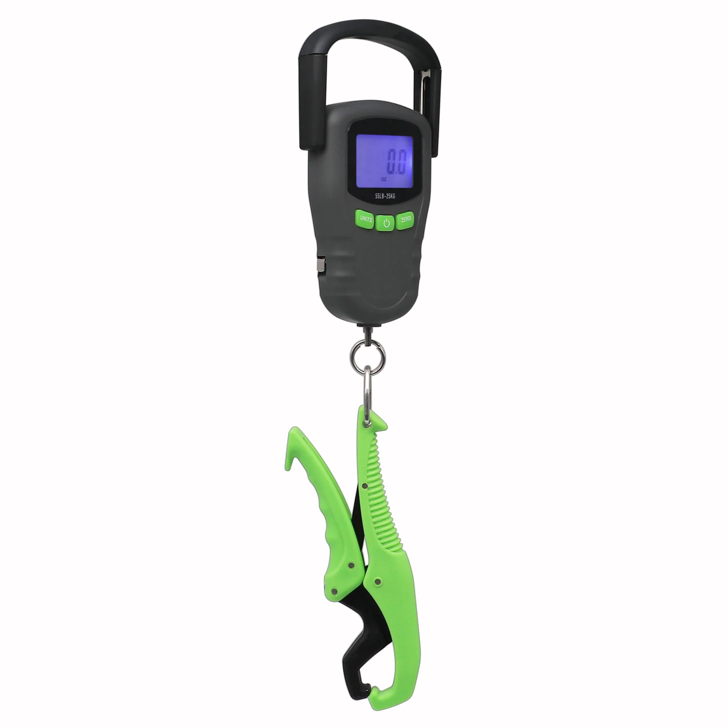 2023 New Arrival electronic fish weigh measuring portable hanging hook digital balance carp fishing scale with gripper
