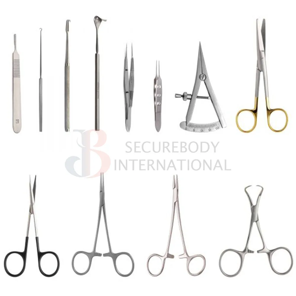 Набор инструментов для микрохирургии век
