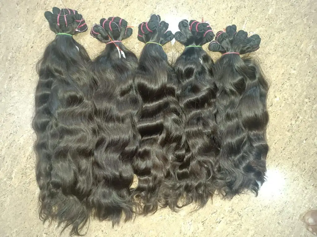 Water Hair Weaves Authentic Virgin Suppliers in Chennai From India Raw Temple Hairs