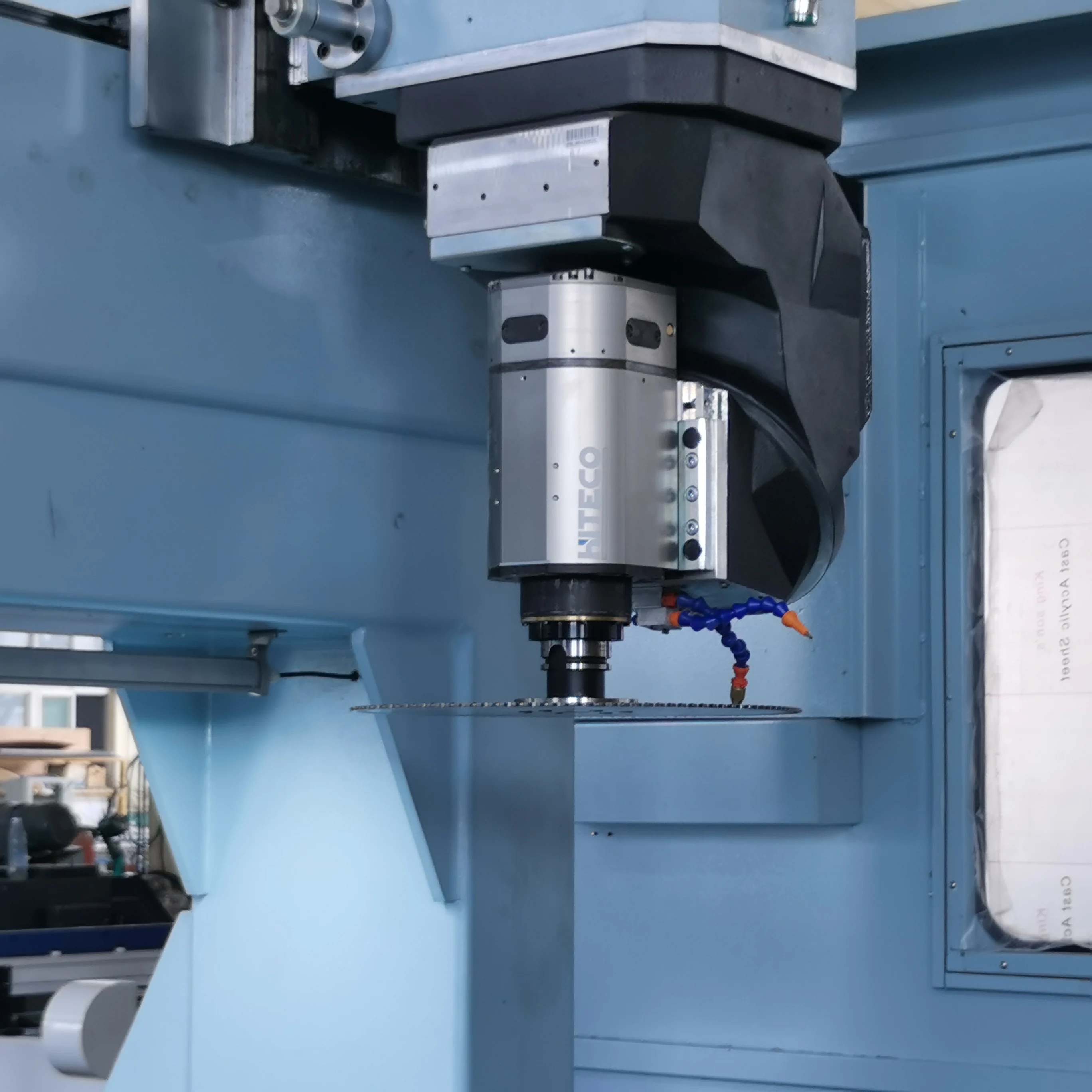 Large 5-axis machining center for aluminum alloys  Five axis Aluminum window door curtain wall Working center