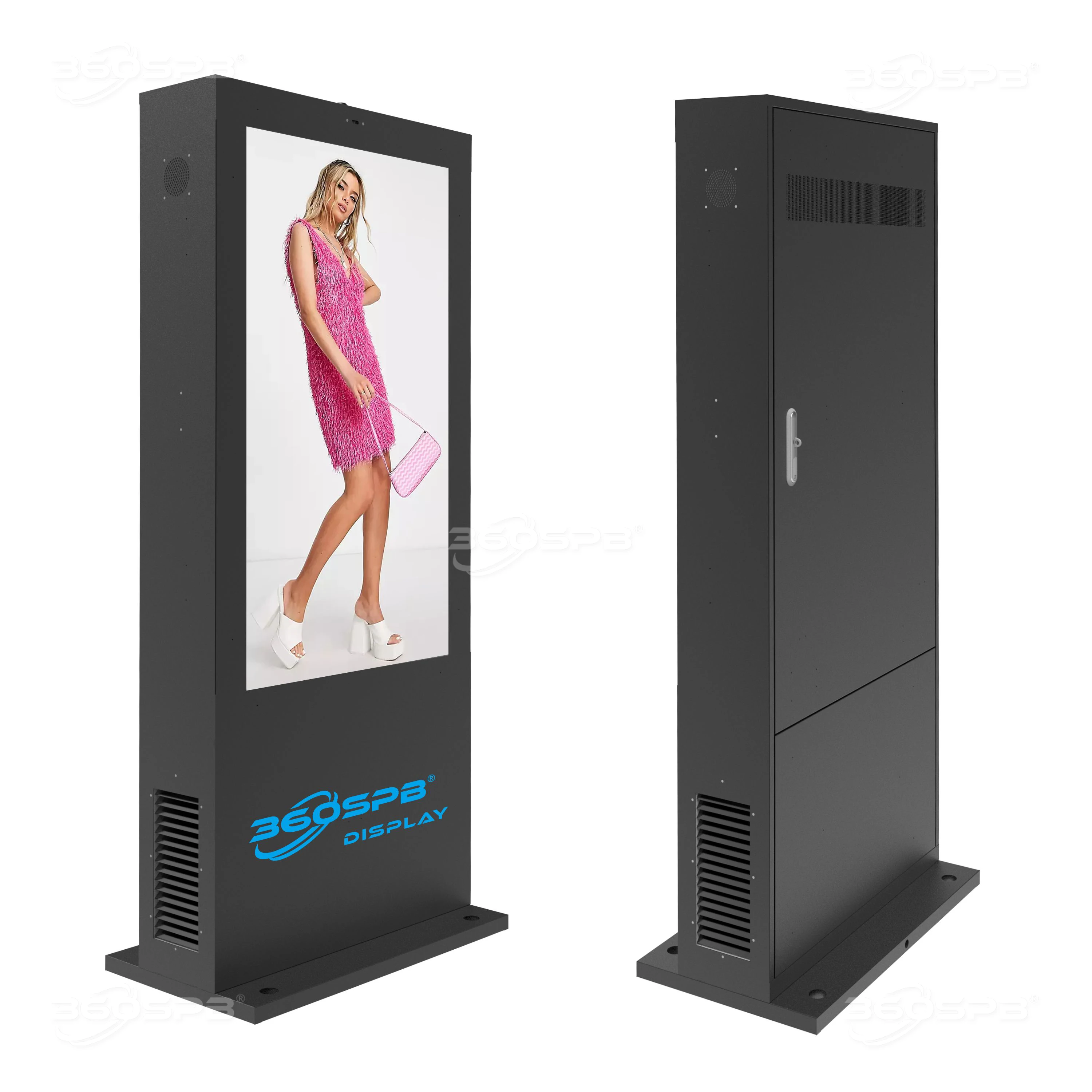 360SPB OFS43C напольная подставка цифровая вывеска и дисплеи Android WIFI киоск LCD Totem Smart рекламный дисплей плееры