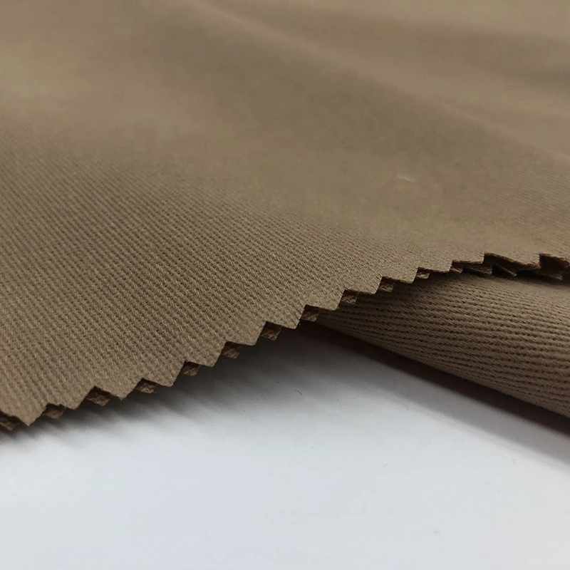 Factory Price 97%cotton 3%spandex Poplin Shirt Peach Dyed Woven Cotton Fabric for Uniform Overalls MERCERIZED 100% Cotton fabric