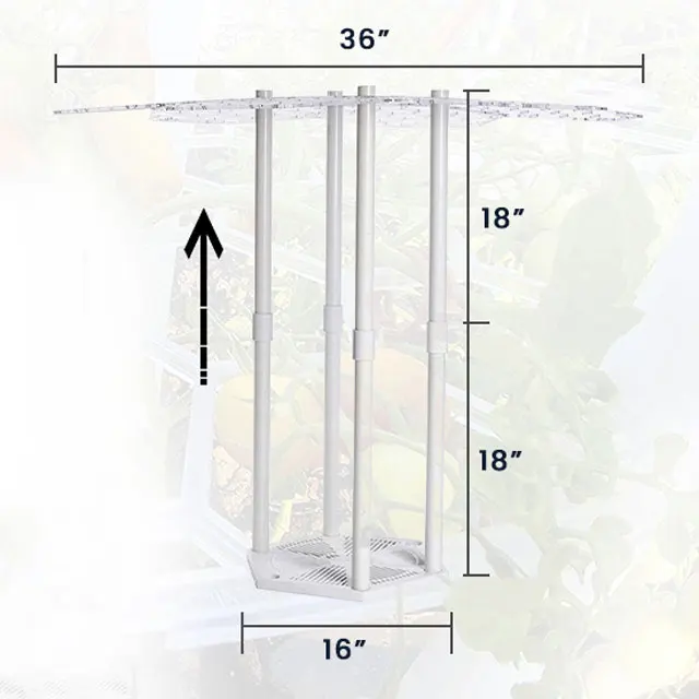 Direct manufacturers Plant cultivation system based on hydroponic trellis Easy to assemble basic Beginner Friendly Scrogging Kit