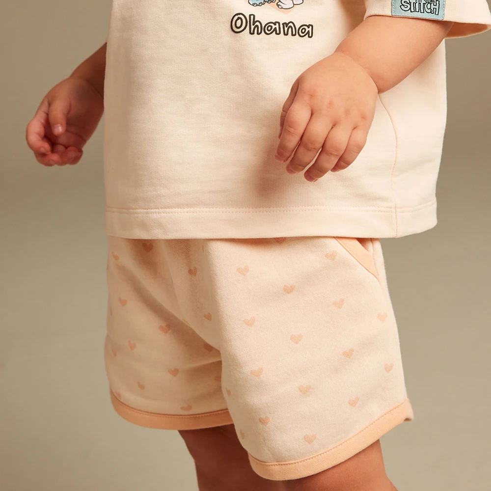 Summers Custom Print Two Piece Boys And Girls Clothing / 2 Piece Suit Short Sleeve Short Sets For Girls