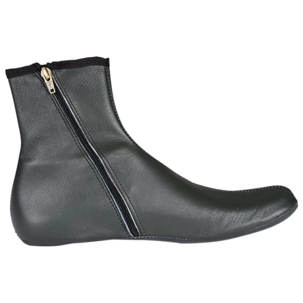 TOp Factory Price New Designed Leather High Ankle Zipper Socks Men and Women Zipper Khuffs at Best Prices