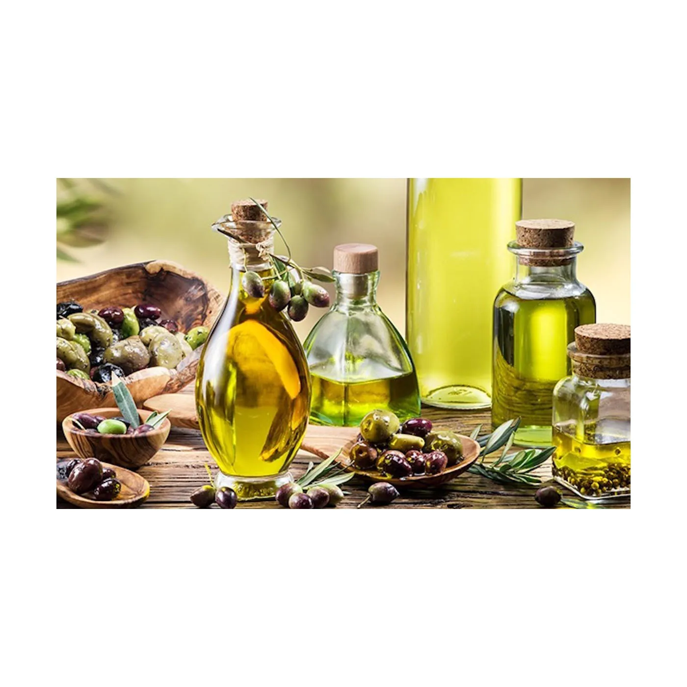 Premium Quality Extra virgin olive oil 100% 500ml bottle cold pressed best choice