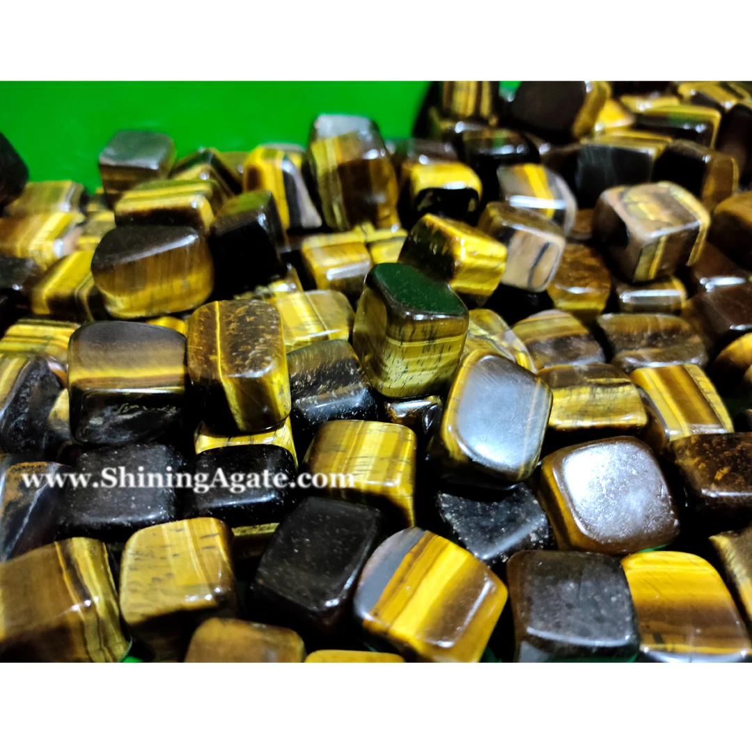 Wholesale Tiger Eye Tumble Stones Wholesale Agate Tumbled Stones Natural Agate Tumble Stone