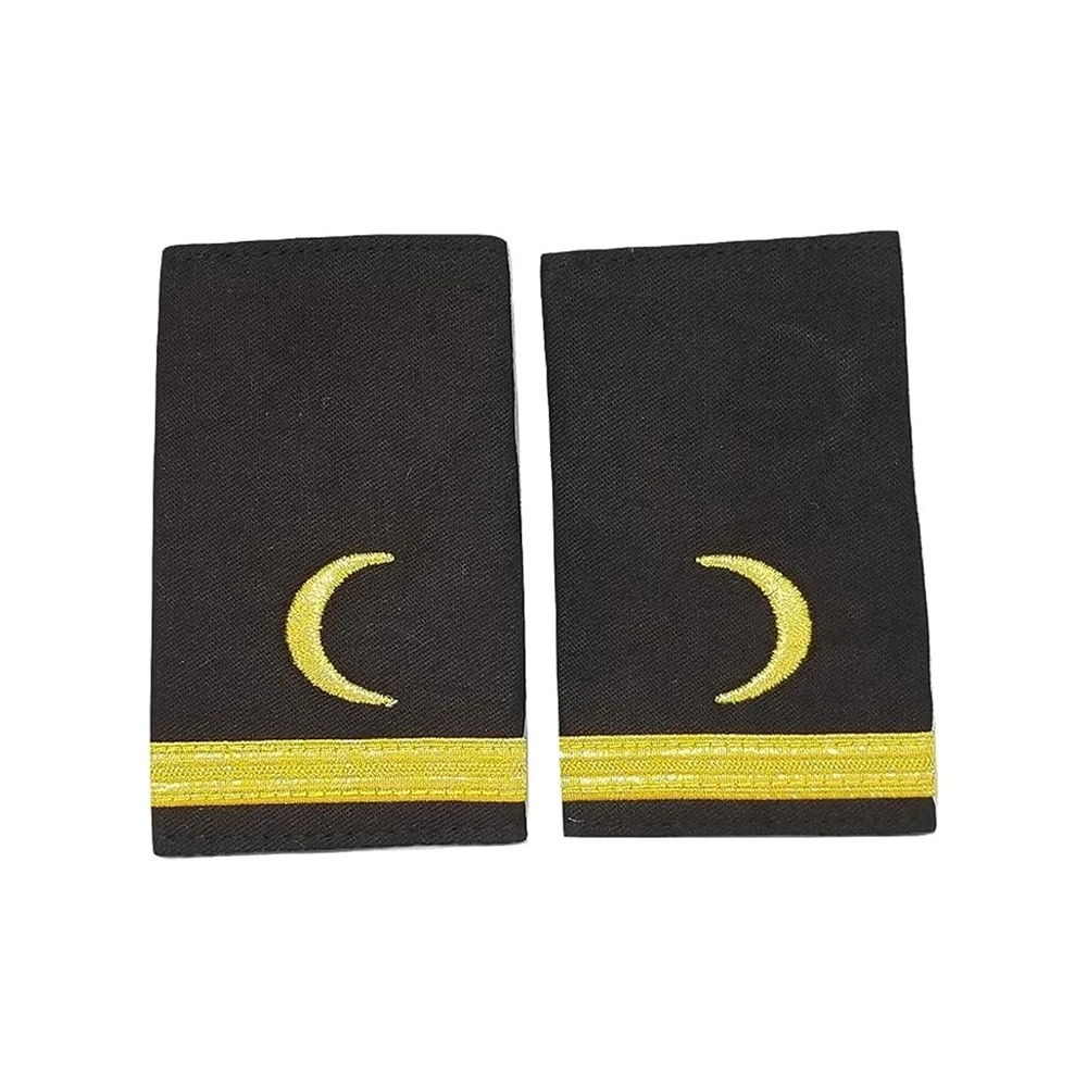 Latest Style OEM Service Customized Shoulder Boards Pilot Uniform Soft Slip On Epaulettes By CAVALRY SKT COMPANY