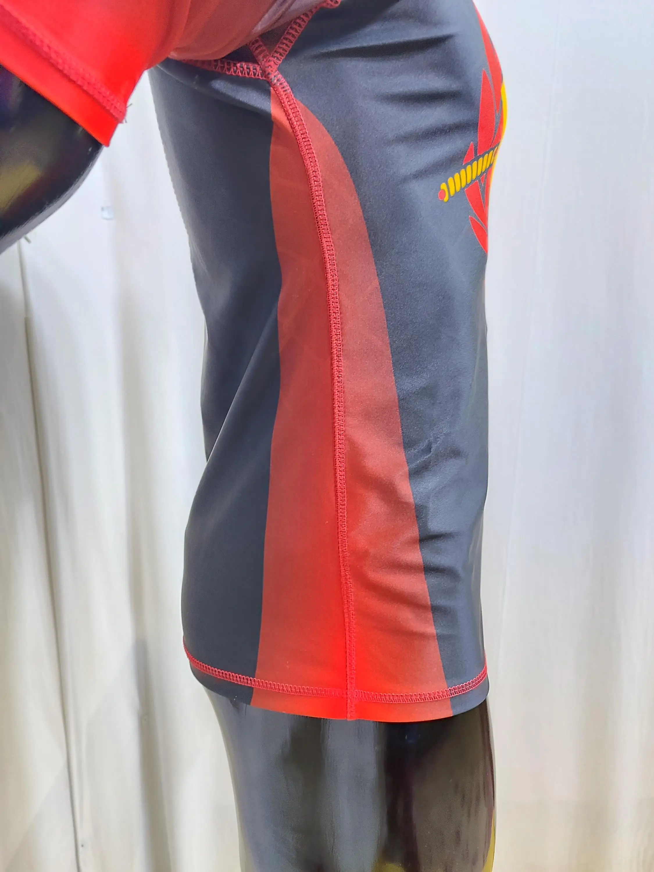 Custom Logo Rash Guard for MMA Moisture Wicking Sublimation Fighting Compression Short Sleeve Sport Style