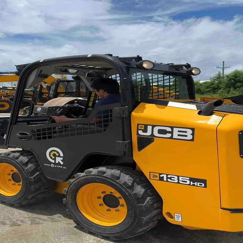 JCB Used Skid Steer Loader Front Tractor Loader with 4-50 Ton Rated Load Fast Shipping Bulk Order Discounts