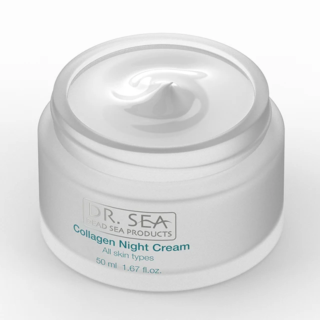 Лучший коллагеновый ночной крем для женщин от Dr. Sea Cosmetics-товары из мертвых Морей-бесплатные образцы-лучший продавец