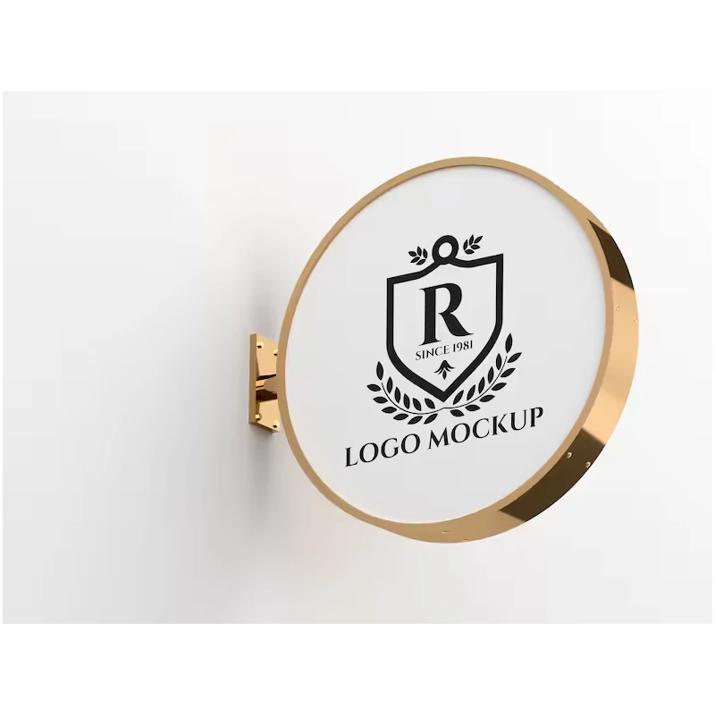 Заводская изготовленная на заказ металлическая двухсторонняя проецируемая светодиодная световая коробка буквы витрина вывески наружная вывеска