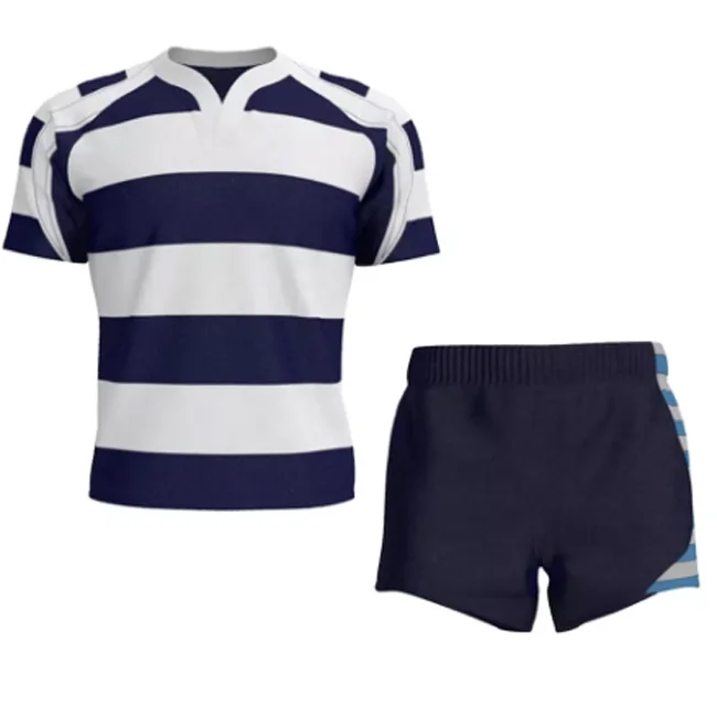 Dexam Style Custom Rugby Shirt Men Short Sleeve Rugby Sports for Men Sublimation Print Unisex OEM