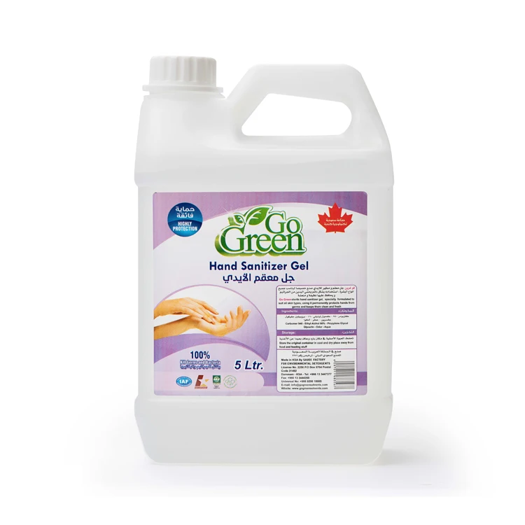 Дезинфицирующее средство для рук, 5 л, универсальный продукт личной гигиены, безводный дезинфицирующее средство для рук и очищающее средство от лучшего мирового производителя