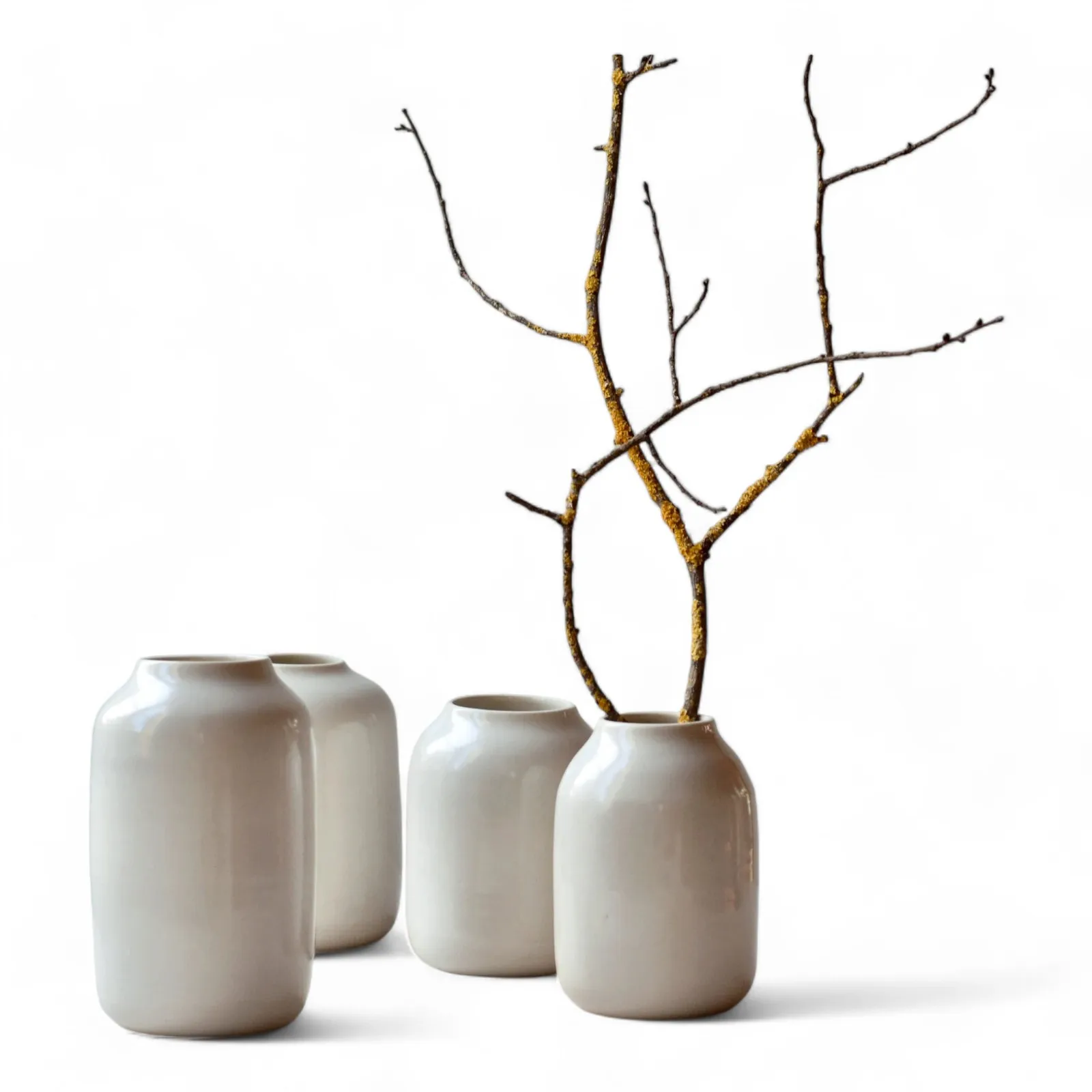 Modern Antique Clay Vase Unique Hand-Painted Ceramic Flower Pot for Home & Garden for Indoor Nordic & Ins Style Matt Glaze