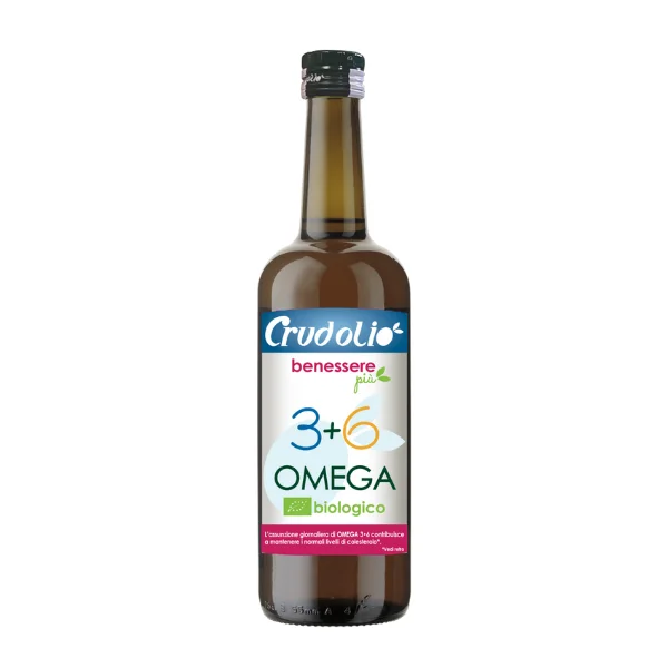Organic Omega 3+6 Oil High Quality Made In Italy | High Oleic Sunflower, Canola, Flaxseed, Pumpkin Oils