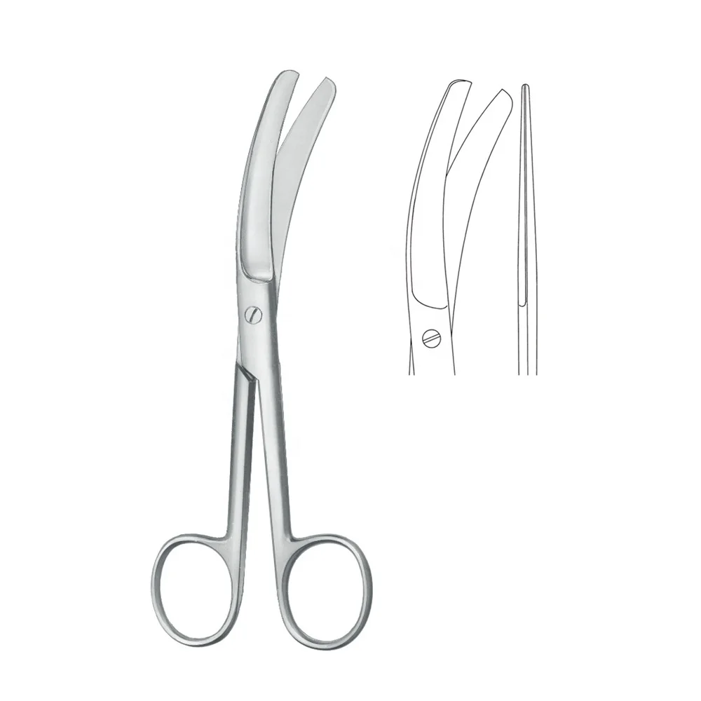 B Stadler Episiotomy Scissor Episiotomy Gynaecological and Iris Scissors 21cm