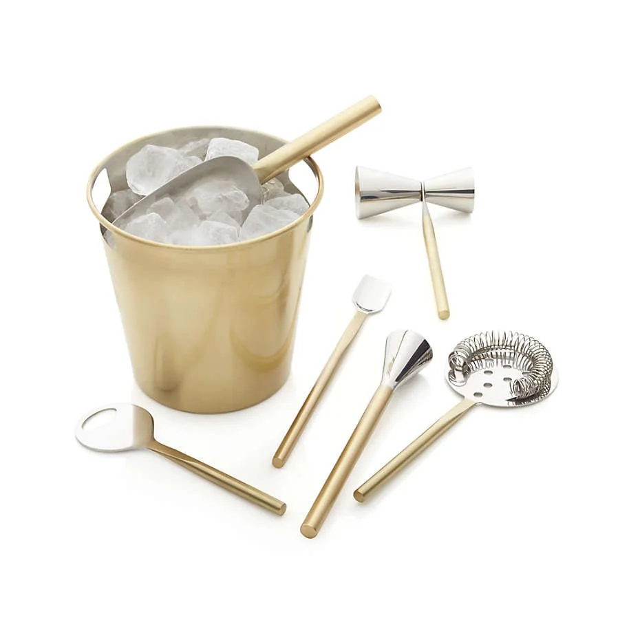 Shakers Bar Kit Set Shaker Factory Direct 28oz Stainless Steel Cocktail Metal Tools Spoon Feature Boston Eco Material Origin SGS