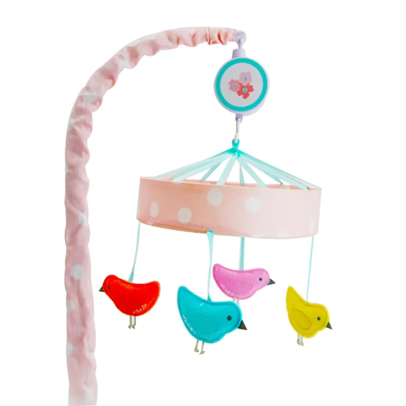 Wholesale Fashionable Plastic Washable Customized logo Baby Crib Music Mobile
