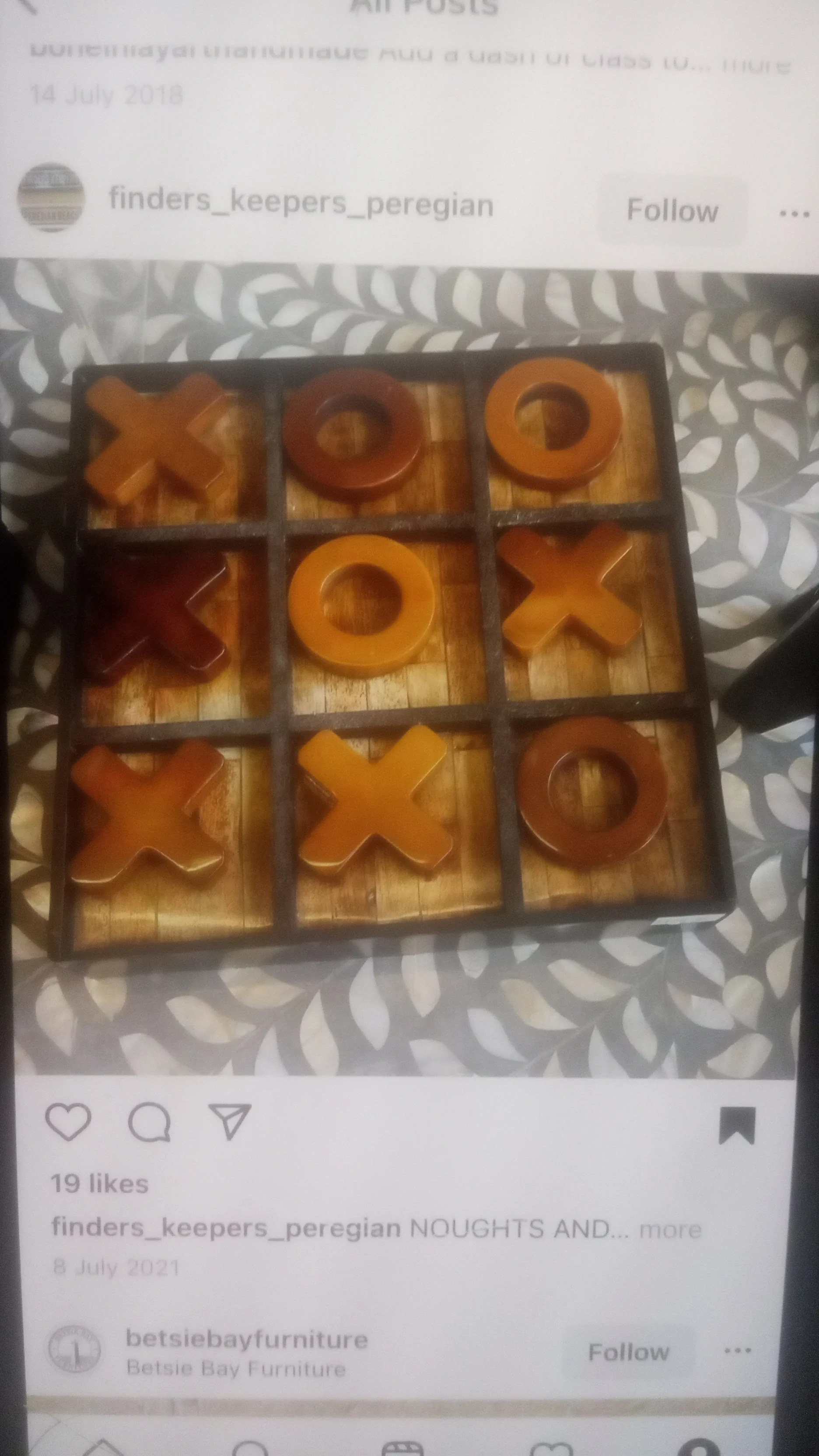New Design Tic Tac Toe Chessboard Modern Chess Board Set And Pieces Decoration