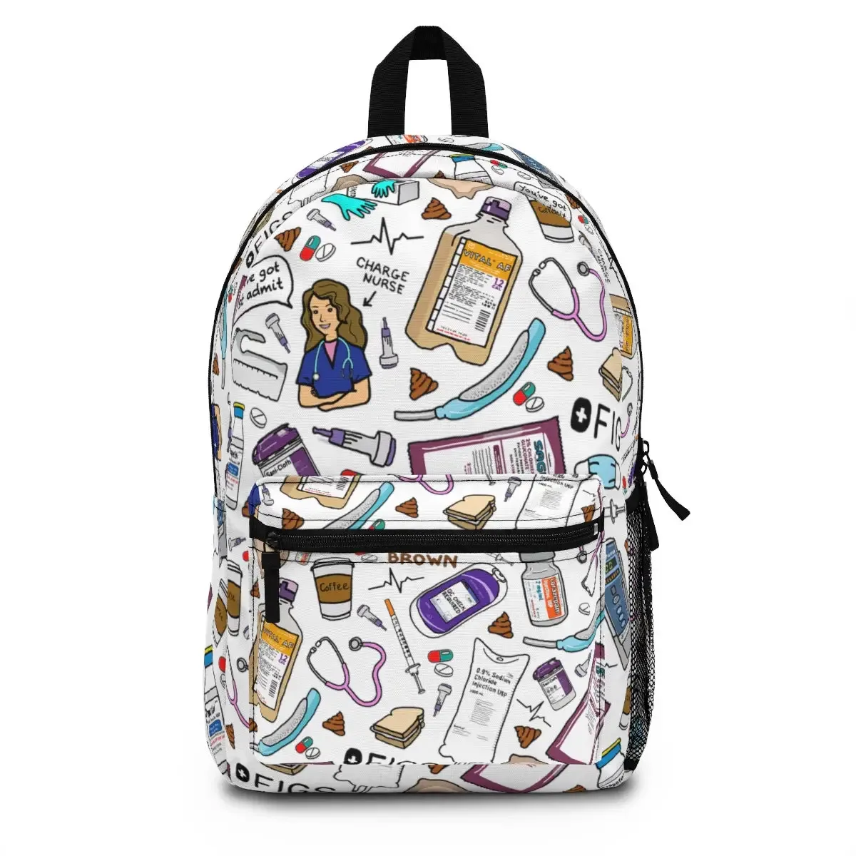 High Quality Promotion Wholesale Nurse Medical Backpack Tool Bag For Nurse Gifts Style Work By RAW TO FINE