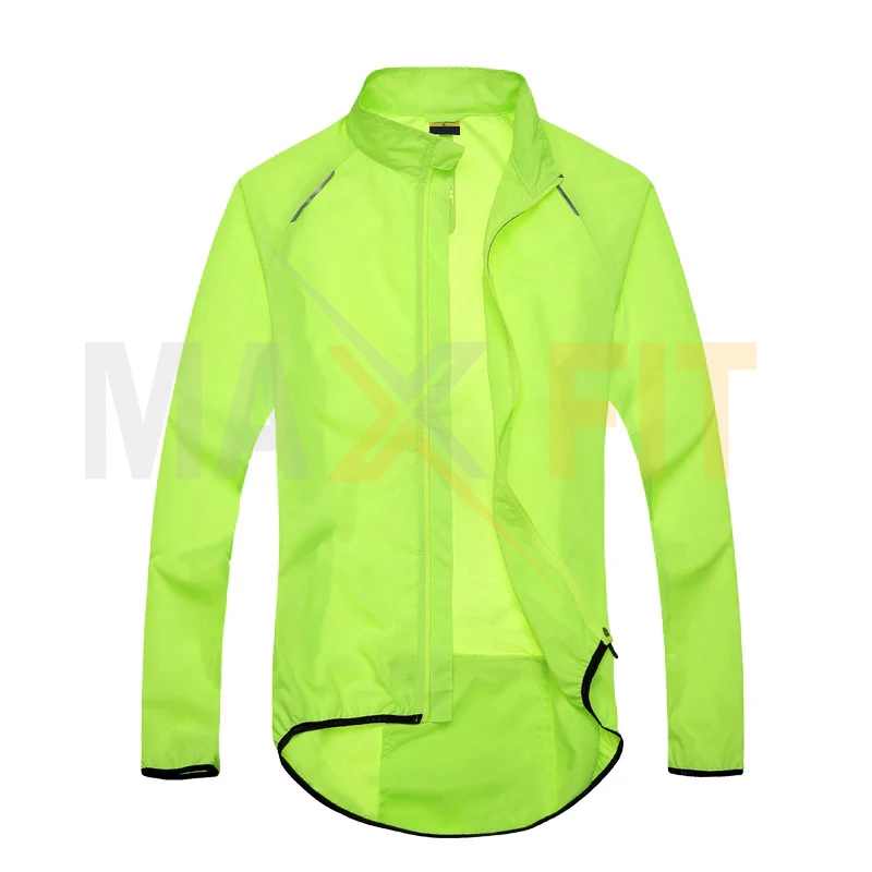 Men Bicycle Bike Rain Jacket Waterproof Wind Coat Windproof Riding Jacket By MAXFIT ENTERPRISES
