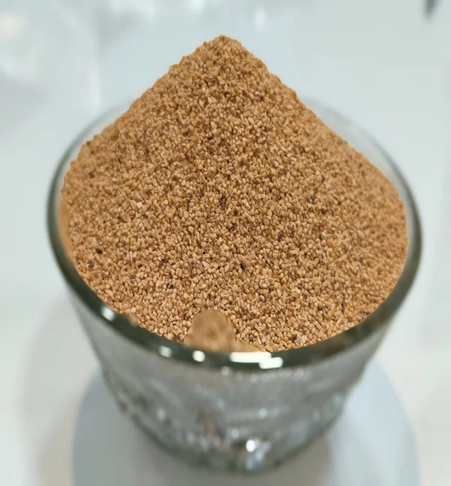 cosmetics grade walnut shells granule 40-80 mesh apricot kernel powder