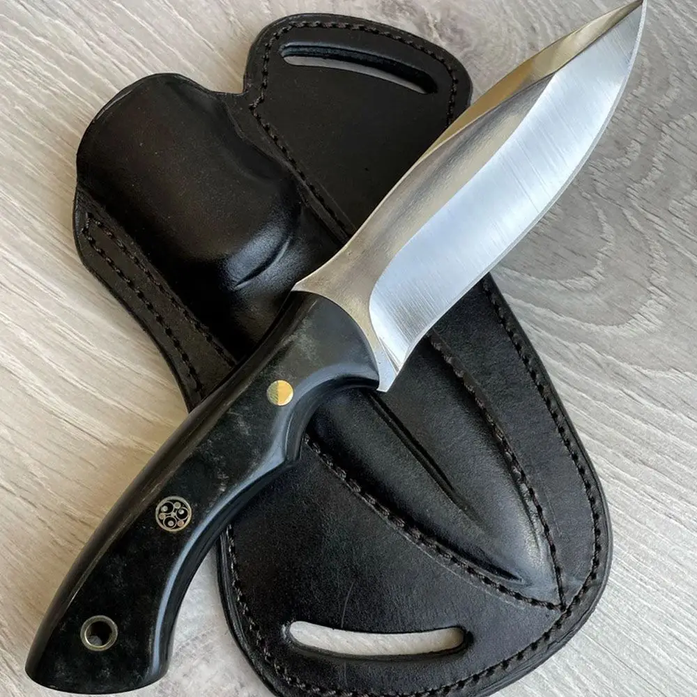 Лидер продаж Ножи ручной работы из углеродистой стали с ручкой и оболочкой оливкового дерева