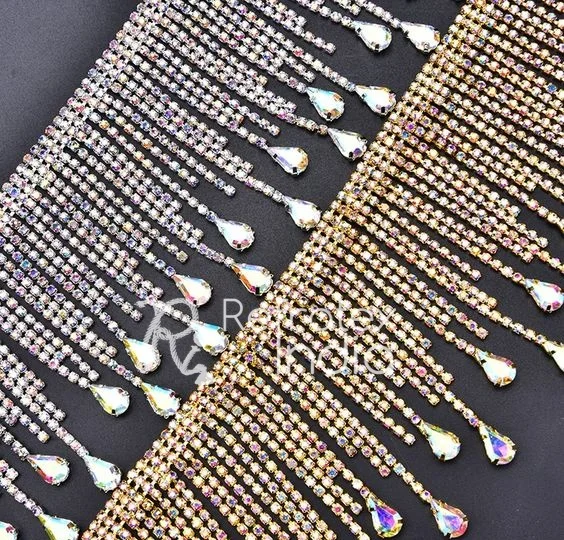 Beaded Fringes for Sale Made in India From Refratex India Bulk Supplier And more color