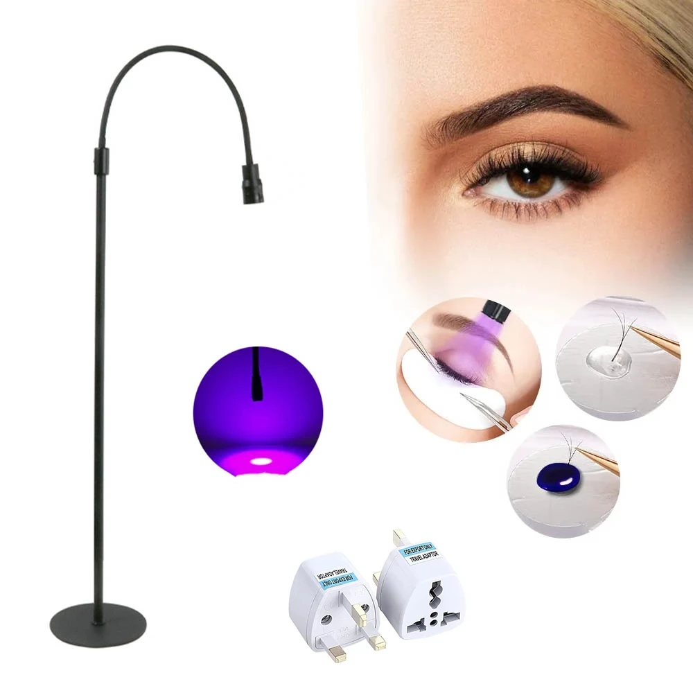 10w British standard plug nail art eyelash extension lamp LED gel polished eyelash extension lamp eyelash lamp