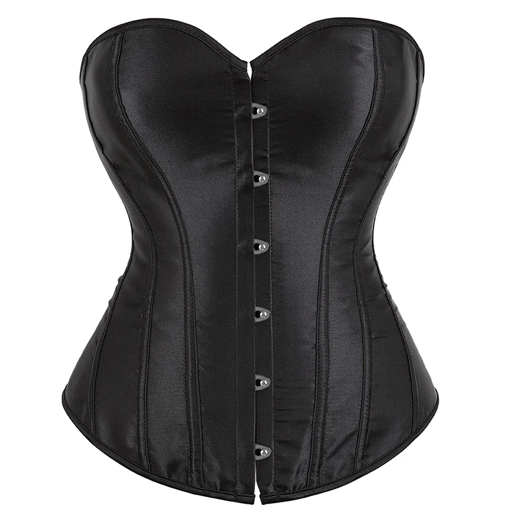 Push Up Vest Latex Waist Trainer Corset 9 Steel Bone  Women Body Shaper Girdles Corsets Rubber corset Black